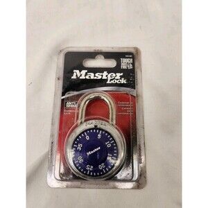 Masters Lock Purple  1514D Storage Lockers Padlock 3 Digit Combination lock